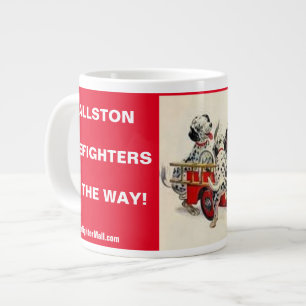 Grande Tasse FALLSTON Pompiers en route Mug