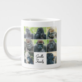 Grande Tasse Famille de Gorilles