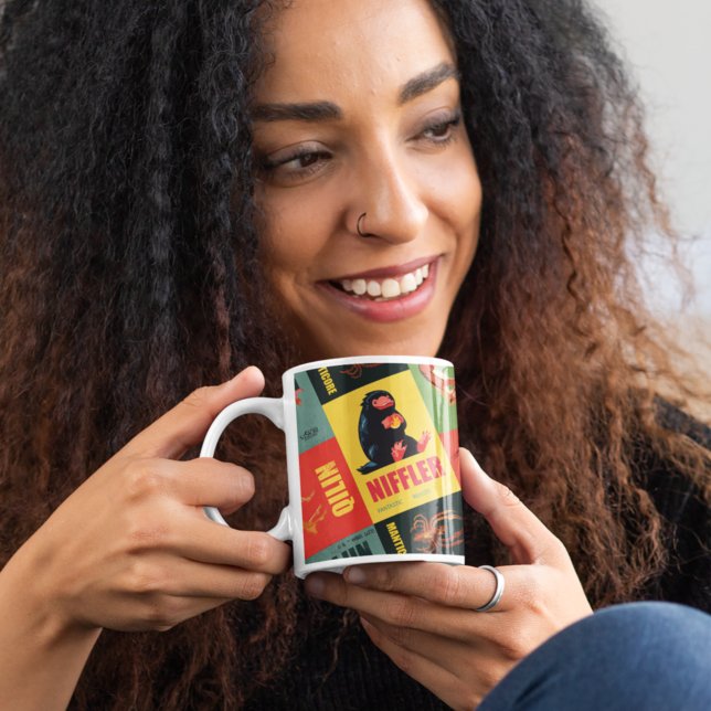 Grande Tasse Fantastic Beasts Motif Vintage (Créateur téléchargé)