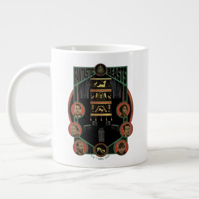 Grande Tasse Fantastic Beasts Room of Requirement Graphic (Gauche)