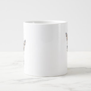 Grande Tasse Fantôme avec papillons Halloween