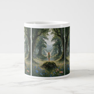 Grande Tasse Fée dans la forêt enchantée