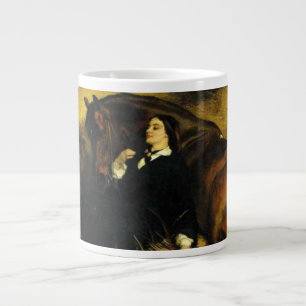 Grande Tasse Femme et Cheval