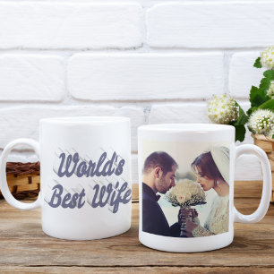 Grande Tasse Femme Photo gris Giant Coffee Mug