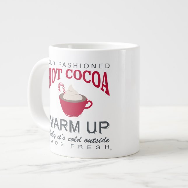 Grande Tasse ferme de vacances cacao chaud (Devant gauche)