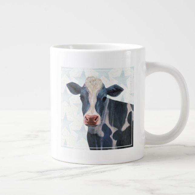Grande Tasse Ferme patriotique - Vache (Droite)
