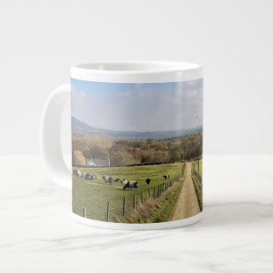 Grande Tasse Fermes   Français Camptryside Dirt Road