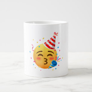 Grande Tasse Fête d'émoticônes drôles