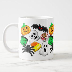 Grande Tasse Fête des Candies Éffrayantes d'Halloween
