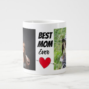 Grande Tasse Fête des mères..deux photos de chiens & texte pers