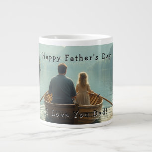 Grande Tasse Fête des pères, père et fille Rowboat Lake
