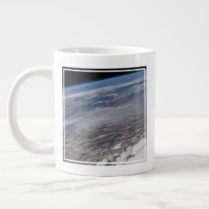 Grande Tasse Feu Autour Du Parc National De Yosemite.
