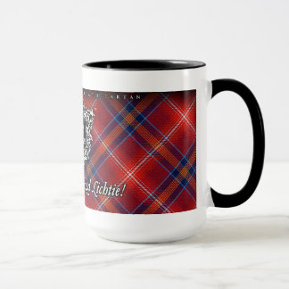 Grande tasse - fière d'être un Lichtie rouge ! -