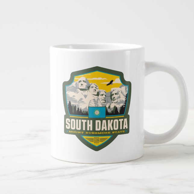 Grande Tasse Fierté de l'État | Dakota du Sud (Droite)