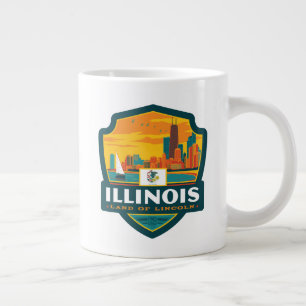 Grande Tasse Fierté de l'État   Illinois