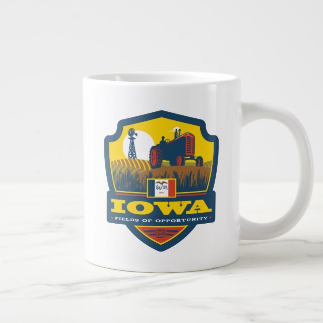 Grande Tasse Fierté de l'État | Iowa (Droite)