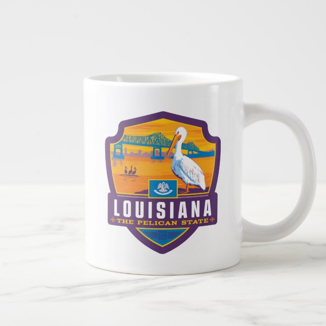 Grande Tasse Fierté de l'État | Louisiane (Droite)