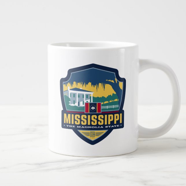 Grande Tasse Fierté de l'État | Mississippi (Droite)