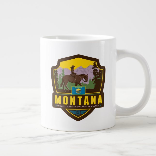 Grande Tasse Fierté de l'État | Montana (Droite)