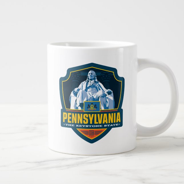 Grande Tasse Fierté de l'État | Pennsylvanie (Droite)