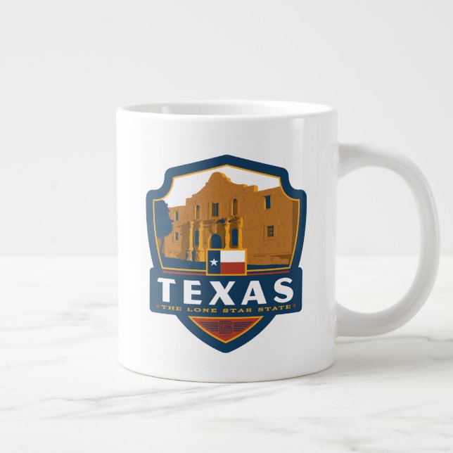 Grande Tasse Fierté de l'État | Texas (Droite)