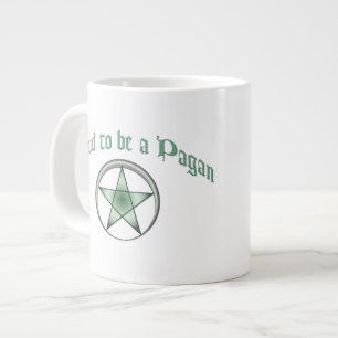 Grande Tasse Fierté païenne verte personnalisée Jumbo Mug