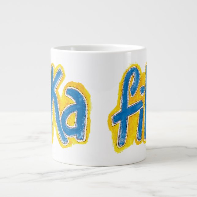 Grande Tasse Fika dots Mug (Devant)
