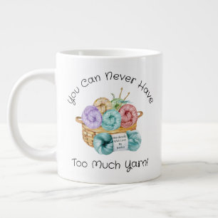 Grande Tasse Fil à crocheter personnalisé