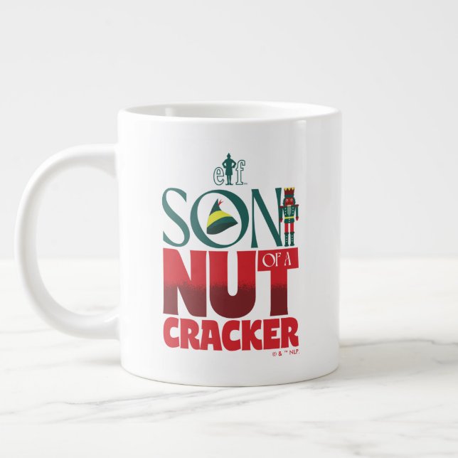 Grande Tasse Fils d'un Graphisme Casse-Noix (Gauche)
