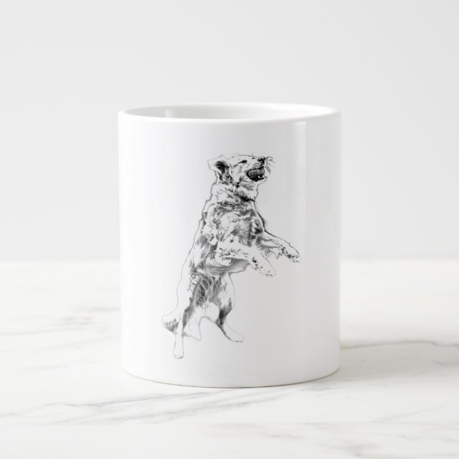 Grande Tasse Fin de la chasse d'automne (Devant)