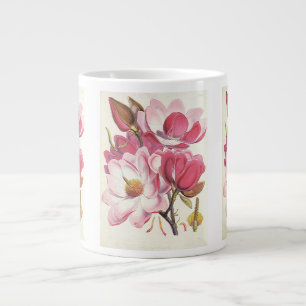 Grande Tasse Fleur d'arbre de magnolia vintage, fleurs de jardi