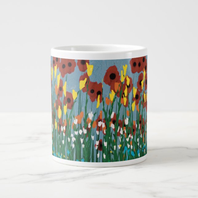 Grande Tasse Fleur sauvage (Devant)