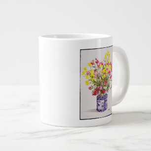 Grande Tasse Fleurs dans un pot chinois