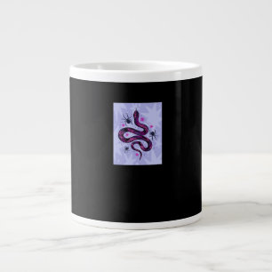 Grande Tasse Fleurs d'araignées de serpent Whimsigoth