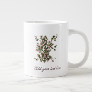 Grande Tasse Fleurs de Rhododendron personnalisées
