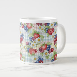 Grande Tasse Fleurs et Fruits