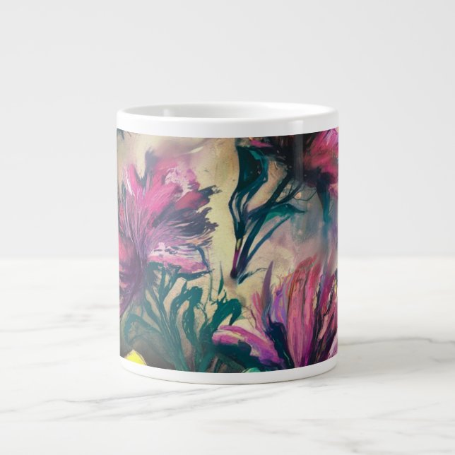 Grande Tasse Fleurs florissantes (Devant)