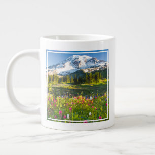 Grande Tasse Fleurs   Mt. Rainier Fleurs sauvages
