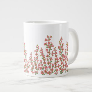 Grande Tasse Floral rose moderne