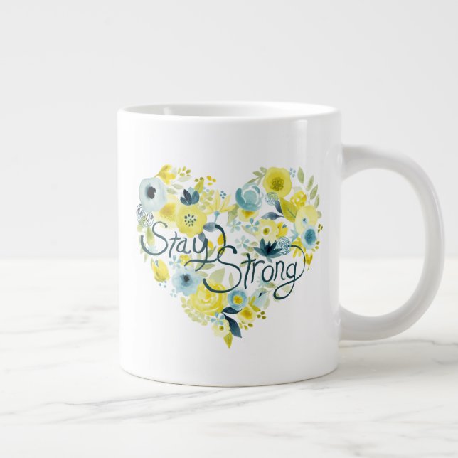 Grande Tasse Flore de coeur I (Droite)