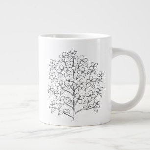 Grande Tasse Flower Dogwood - Cornus florida - Plantes autochto