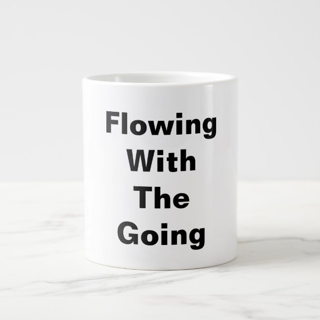 Grande Tasse Flux Avec L'Aller (Devant)