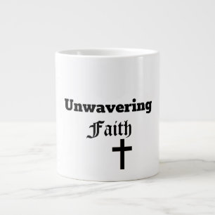 Grande Tasse Foi inébranlable Jumbo Mug