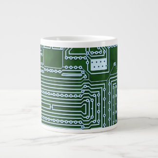 Grande Tasse Fond de carte de circuit