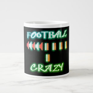 Grande Tasse Football gros mots et graphismes