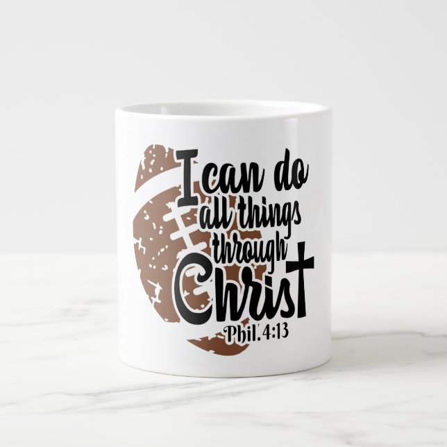 Grande Tasse Football - Jumbo Mug (Devant)