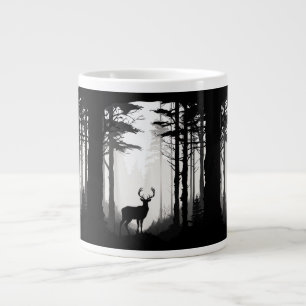 Grande Tasse Forêt de cerfs faune