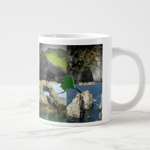 Grande Tasse Formations et grottes rocheuses en Alaska Collage