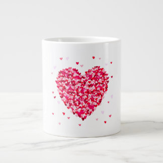Grande Tasse Forme de coeur Valentines Jour Amour Cadeau