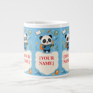 Grande Tasse Fournitures de rentrée scolaire Panda Mignon